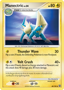 Manectric #40 Manectric - Majestic Dawn - #40 - Pokemon TCG card