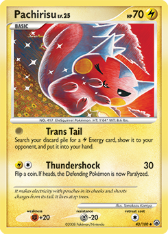 Pachirisu #43 Pachirisu - Majestic Dawn - #43 - Pokemon TCG card