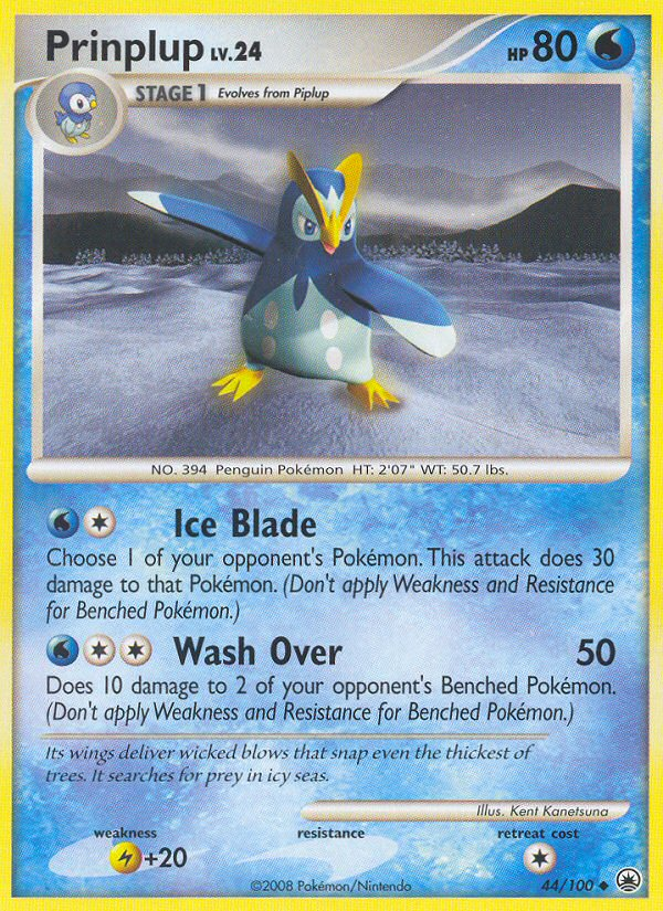 Prinplup - Majestic Dawn - #44 - Pokemon TCG card
