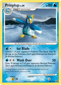 Prinplup #44 Prinplup - Majestic Dawn - #44 - Pokemon TCG card