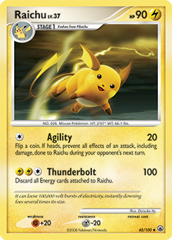 Raichu #45 Raichu - Majestic Dawn - #45 - Pokemon TCG card