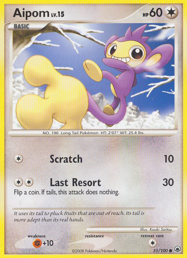 Aipom - Majestic Dawn - #51 - Pokemon TCG card