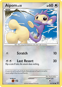 Aipom - Majestic Dawn - #51 - Pokemon TCG card