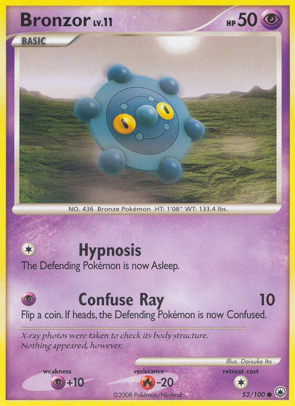 Bronzor - Majestic Dawn - #52 - Pokemon TCG card