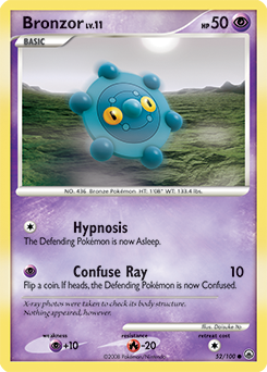 Bronzor - Majestic Dawn - #52 - Pokemon TCG card