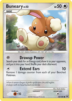 Buneary #53 Buneary - Majestic Dawn - #53 - Pokemon TCG card