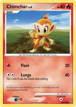 Chimchar #56 Chimchar - Majestic Dawn - #56 - Pokemon TCG card