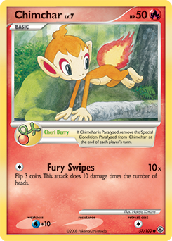 Chimchar #57 Chimchar - Majestic Dawn - #57 - Pokemon TCG card