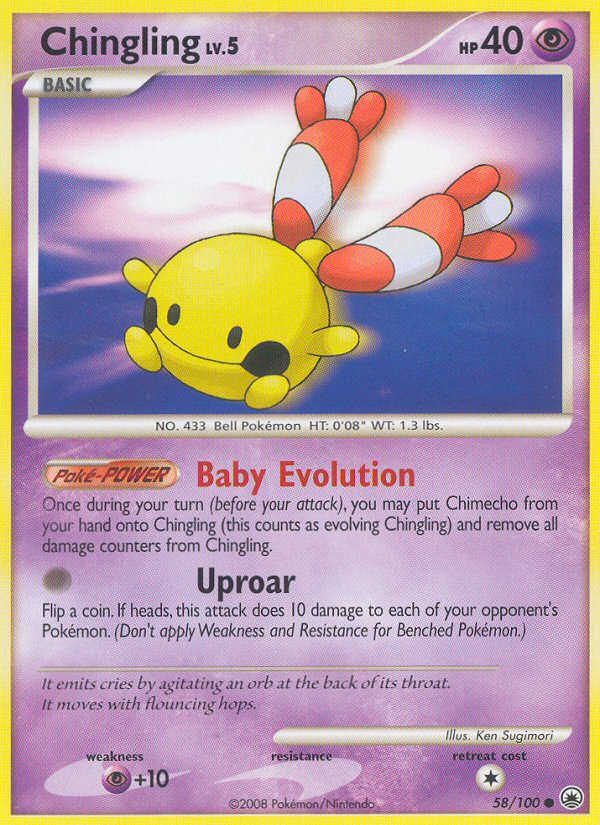 Chingling - Majestic Dawn - #58 - Pokemon TCG card