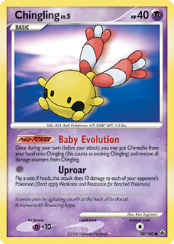 Chingling - Majestic Dawn - #58 - Pokemon TCG card