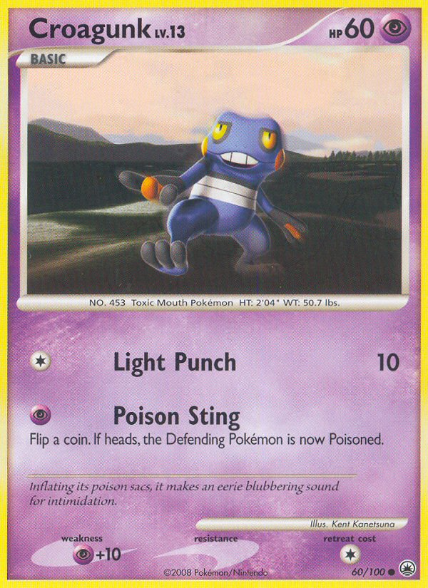 Croagunk - Majestic Dawn - #60 - Pokemon TCG card