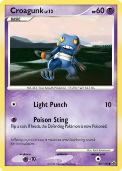 Croagunk - Majestic Dawn - #60 - Pokemon TCG card