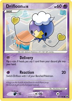 Drifloon #61 Drifloon - Majestic Dawn - #61 - Pokemon TCG card