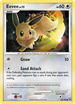 Eevee #63 Eevee - Majestic Dawn - #63 - Pokemon TCG card