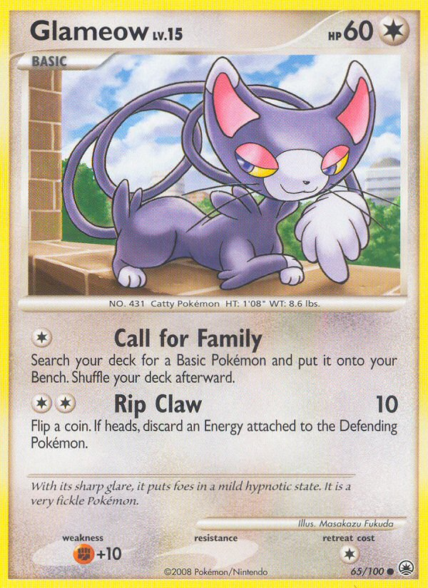 Glameow - Majestic Dawn - #65 - Pokemon TCG card