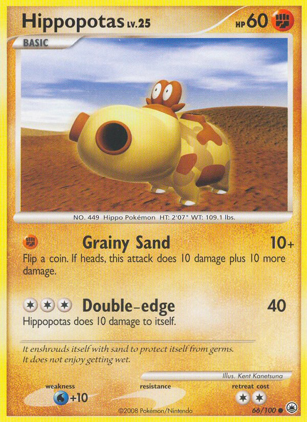 Hippopotas - Majestic Dawn - #66 - Pokemon TCG card