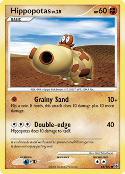 Hippopotas - Majestic Dawn - #66 - Pokemon TCG card