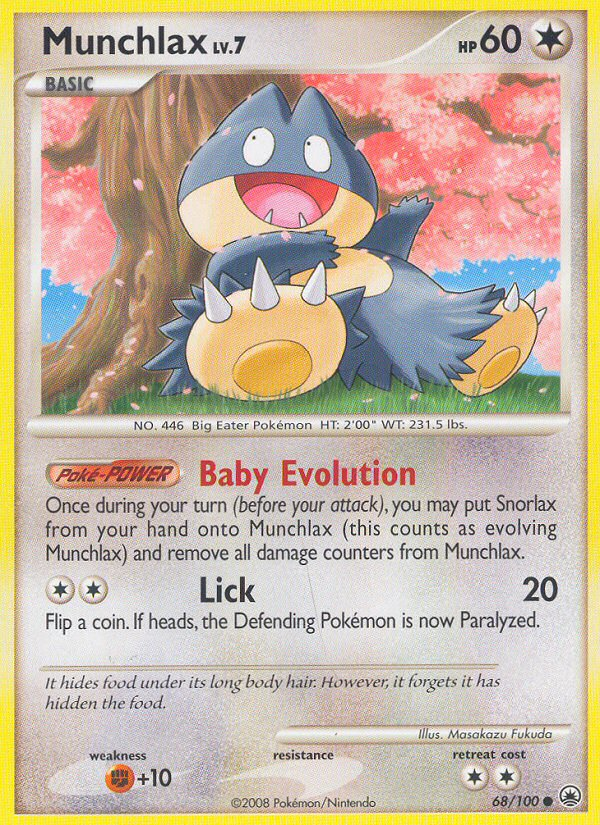 Munchlax - Majestic Dawn - #68 - Pokemon TCG card