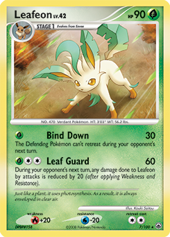 Leafeon #7 Leafeon - Majestic Dawn - #7 - Pokemon TCG card