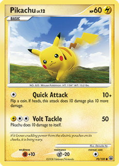 Pikachu #70 Pikachu - Majestic Dawn - #70 - Pokemon TCG card