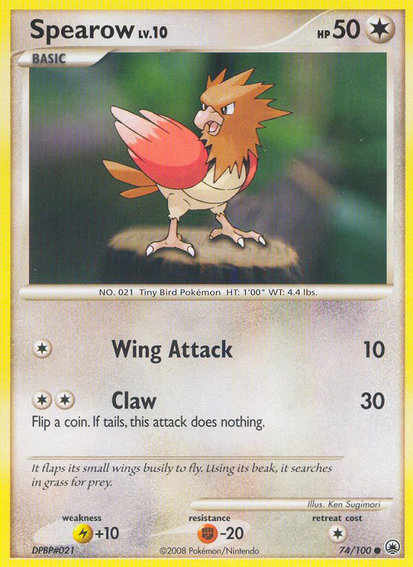 Spearow - Majestic Dawn - #74 - Pokemon TCG card
