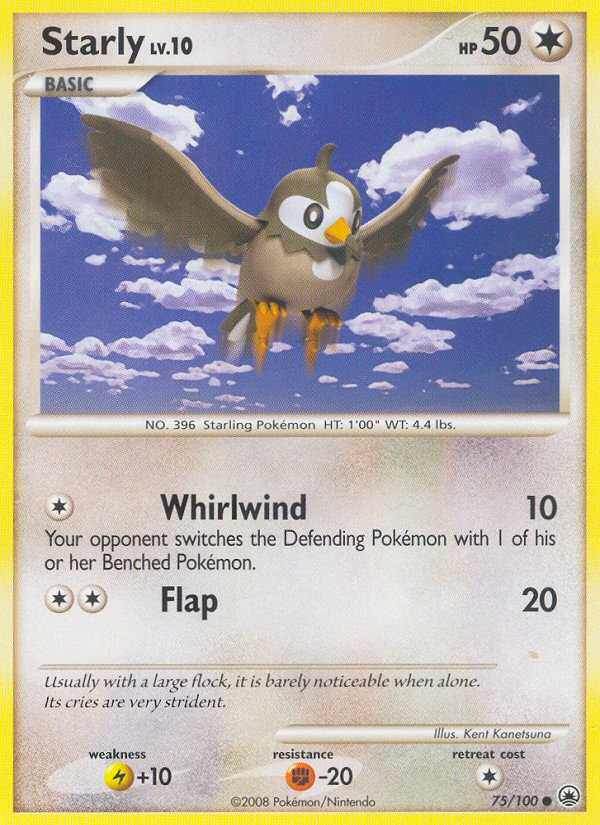 Starly - Majestic Dawn - #75 - Pokemon TCG card