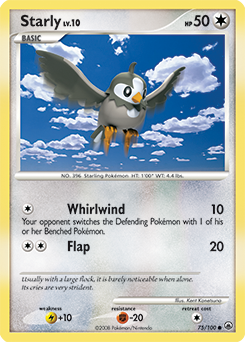 Starly - Majestic Dawn - #75 - Pokemon TCG card