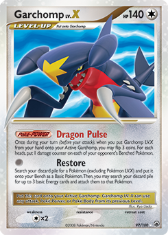 Garchomp LV.X #97 Garchomp LV.X - Majestic Dawn - #97 - Pokemon TCG card