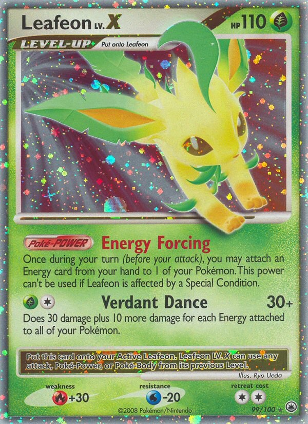 Leafeon LV.X - Majestic Dawn - #99 - Pokemon TCG card