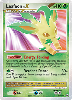 Leafeon LV.X #99 Leafeon LV.X - Majestic Dawn - #99 - Pokemon TCG card