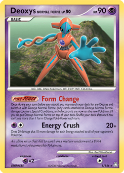 Deoxys Normal Forme #1 Deoxys Normal Forme - Legends Awakened - #1 - Pokemon TCG card