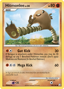 Hitmonlee #100 Hitmonlee - Legends Awakened - #100 - Pokemon TCG card
