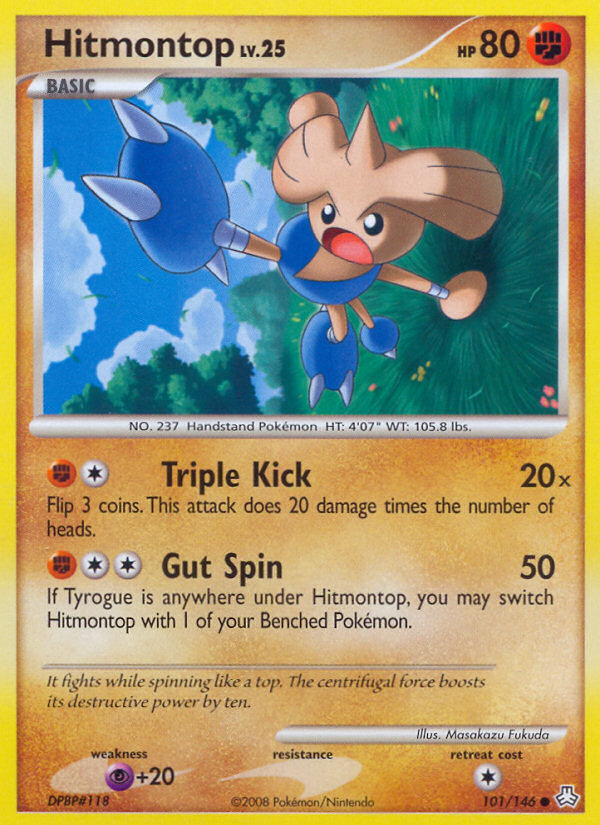 Hitmontop - Legends Awakened - #101 - Pokemon TCG card