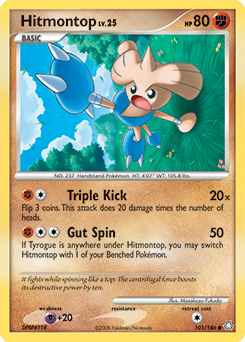 Hitmontop #101 Hitmontop - Legends Awakened - #101 - Pokemon TCG card