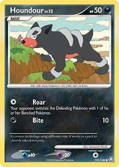 Houndour #103 Houndour - Legends Awakened - #103 - Pokemon TCG card