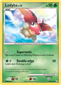 Ledyba #104 Ledyba - Legends Awakened - #104 - Pokemon TCG card