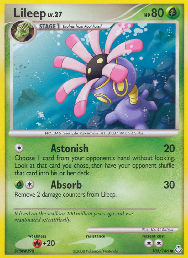 Lileep - Legends Awakened - #105 - Pokemon TCG card