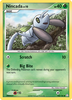 Nincada #108 Nincada - Legends Awakened - #108 - Pokemon TCG card