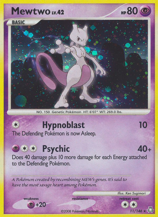 Mewtwo - Legends Awakened - #11 - Pokemon TCG card