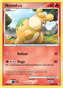 Numel #110 Numel - Legends Awakened - #110 - Pokemon TCG card