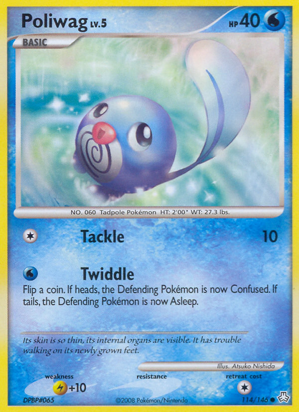 Poliwag - Legends Awakened - #114 - Pokemon TCG card
