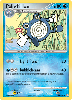 Poliwhirl #115 Poliwhirl - Legends Awakened - #115 - Pokemon TCG card