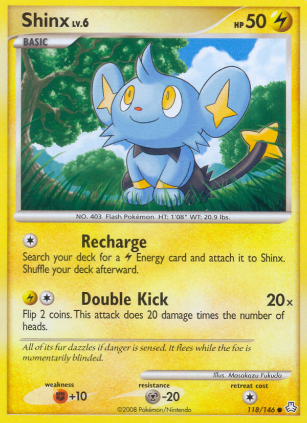 Shinx - Legends Awakened - #118 - Pokemon TCG card