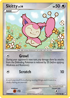 Skitty #119 Skitty - Legends Awakened - #119 - Pokemon TCG card