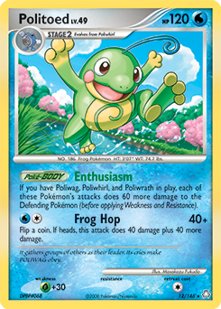 Politoed #12 Politoed - Legends Awakened - #12 - Pokemon TCG card