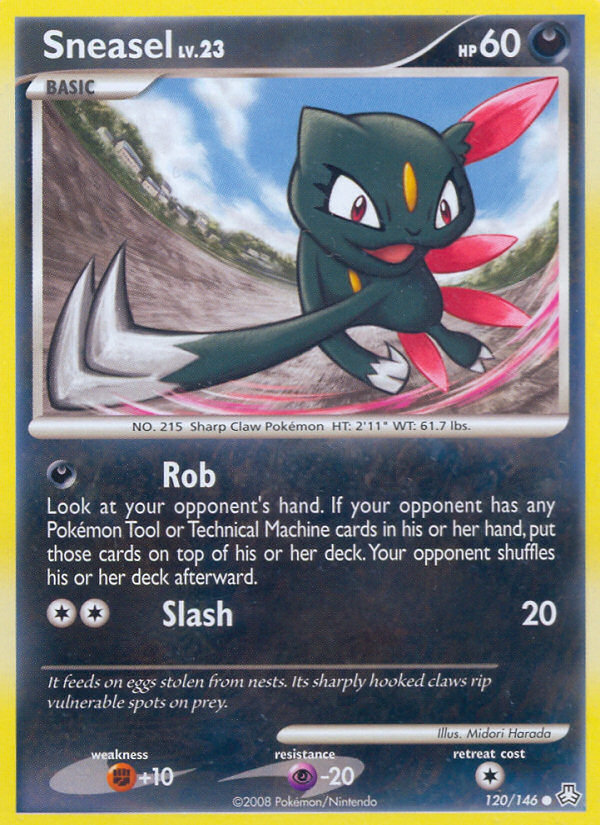 Sneasel - Legends Awakened - #120 - Pokemon TCG card