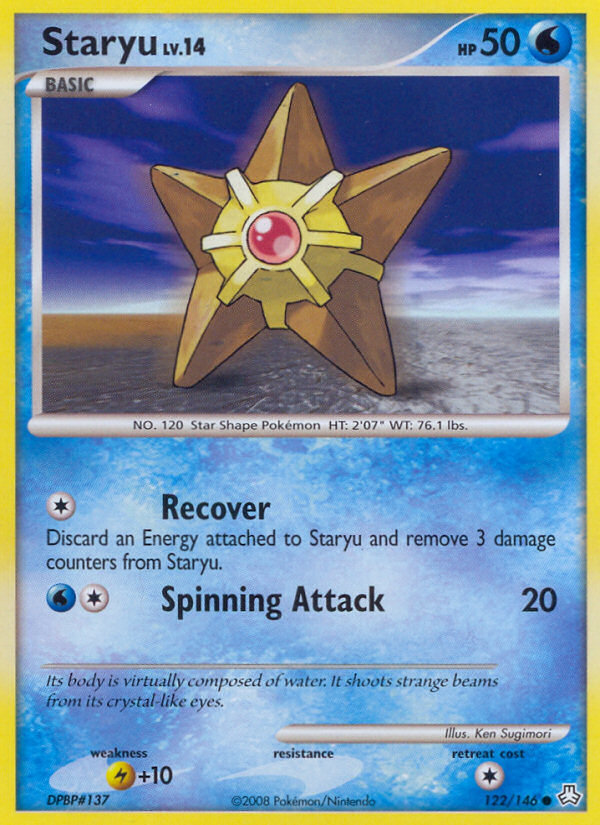 Staryu - Legends Awakened - #122 - Pokemon TCG card