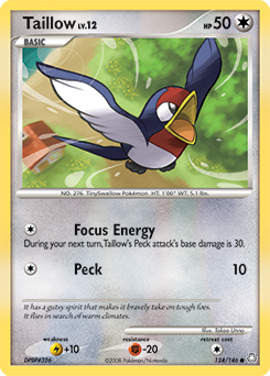 Taillow - Legends Awakened - #124 - Pokemon TCG card