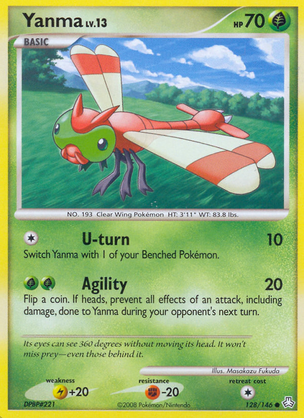 Yanma - Legends Awakened - #128 - Pokemon TCG card