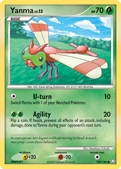 Yanma #128 Yanma - Legends Awakened - #128 - Pokemon TCG card